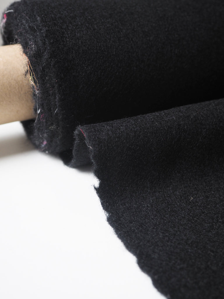 Black Wool Coating