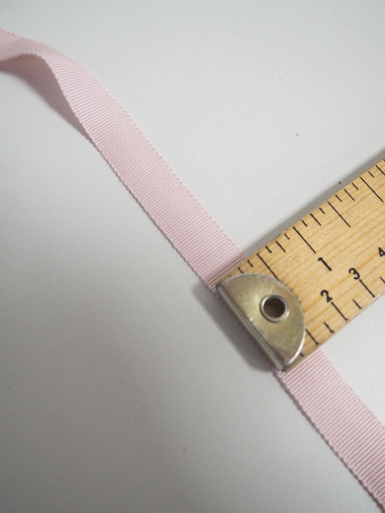 Shindo Light Pink Grosgrain Ribbon 12mm
