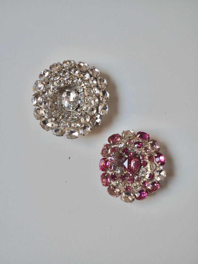 Oval Crystal Embellishments