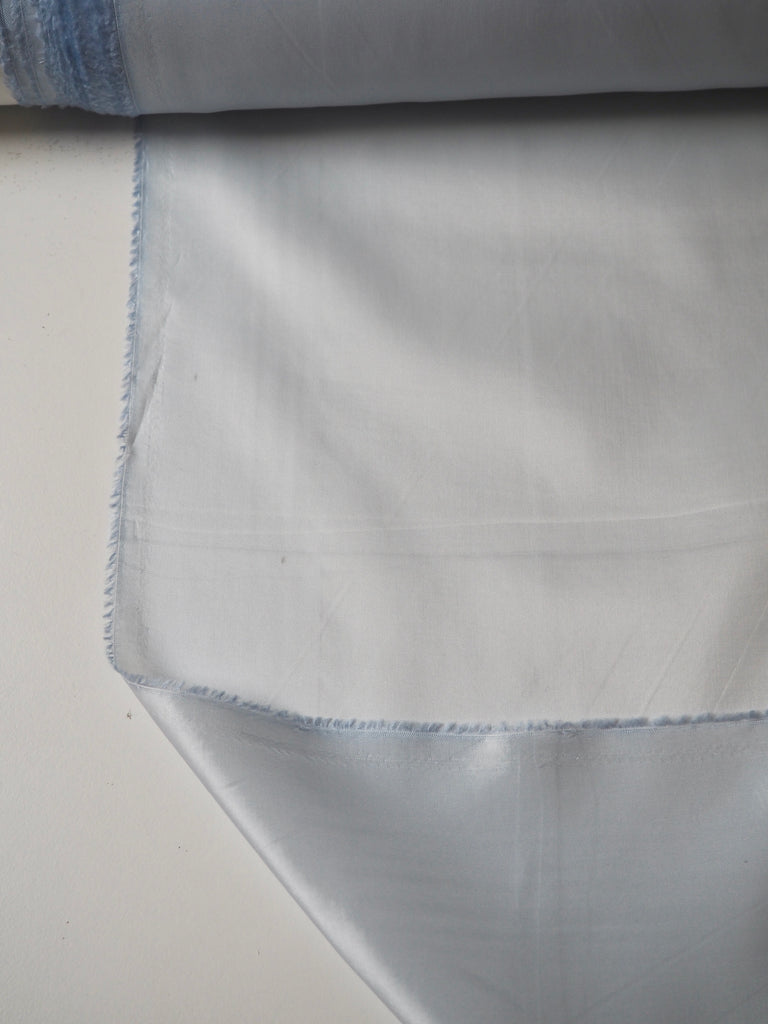 Pale Blue Light Viscose Satin Lining