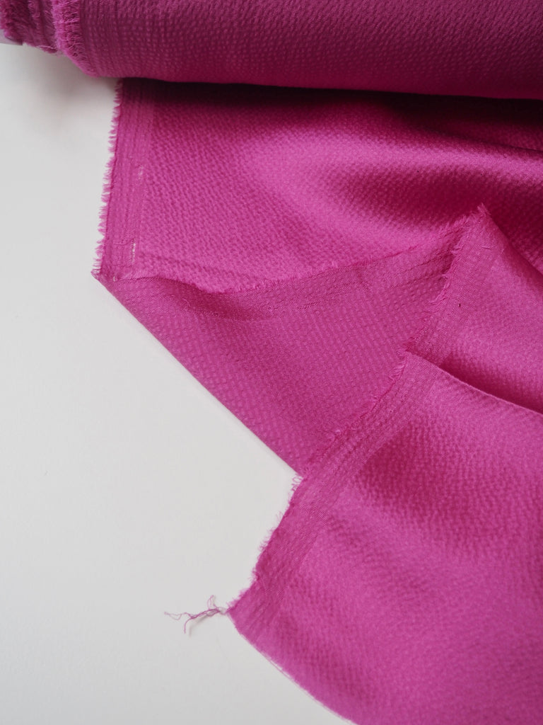 Hibiscus Hammered Silk Satin