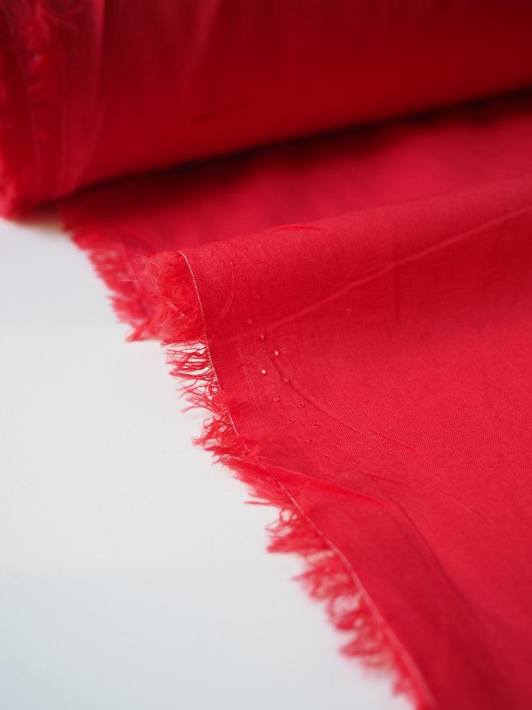 Red Lightweight Cotton