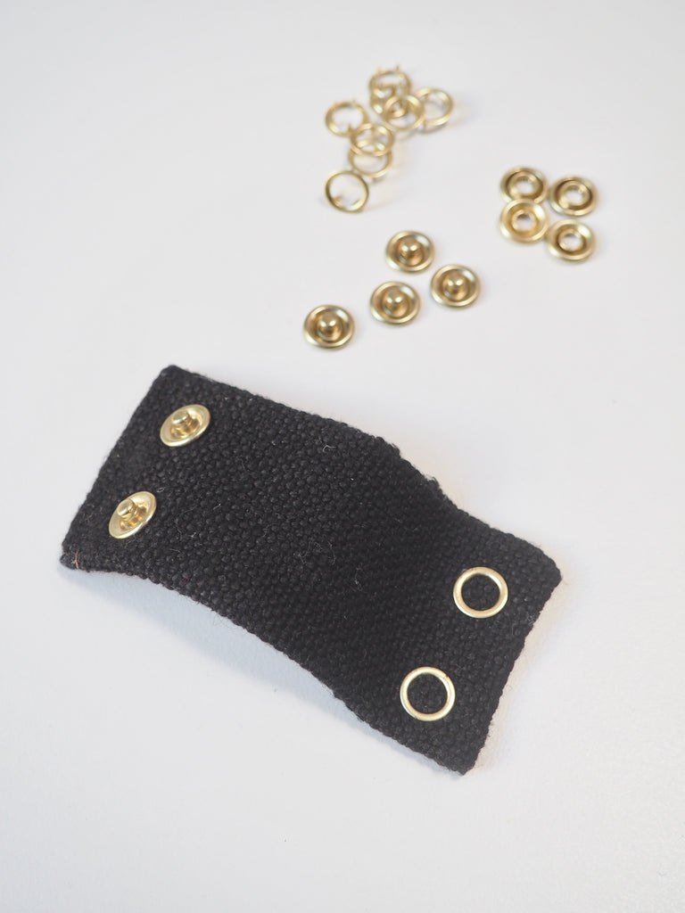 Gold Press Studs 11mm/18L