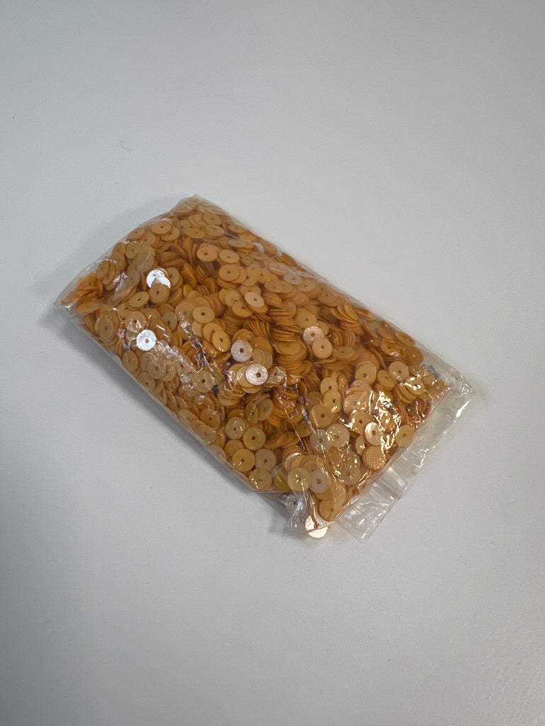 Orange Sequins 50g