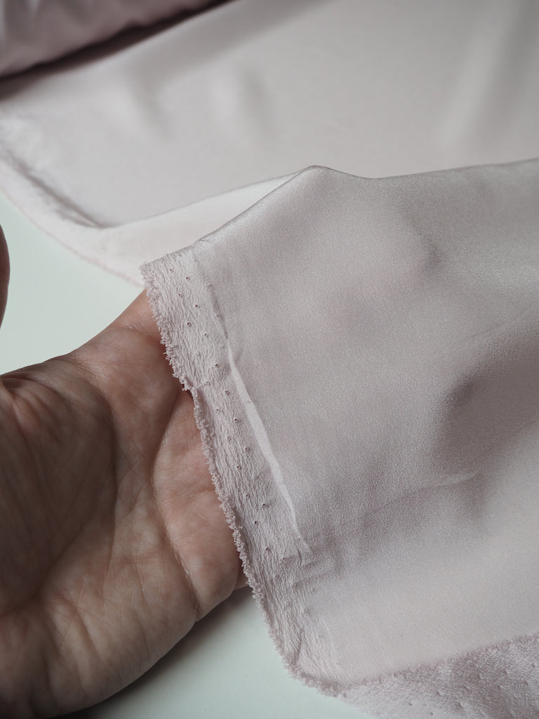 Light Pink Crepe de Chine