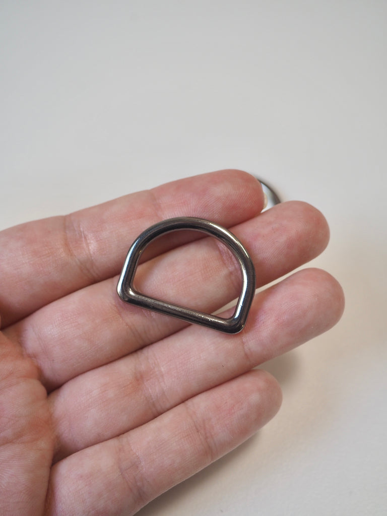 Soft Gunmetal D-ring 32mm