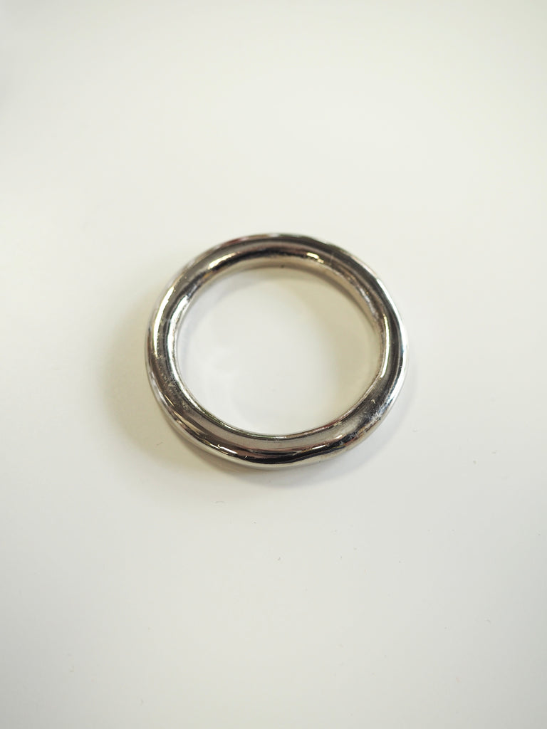 Silver Chunky Ring 42mm