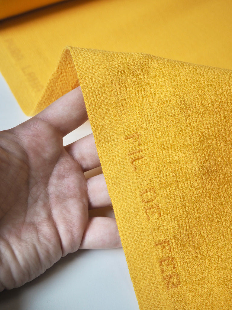 Sunflower Double Wool Crepe