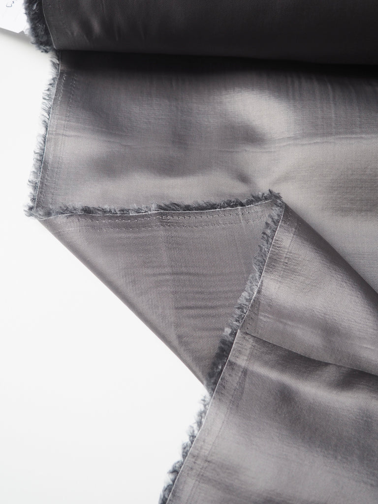 Grey Viscose Twill Lining