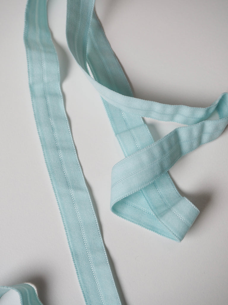 Aqua Fold Over Elastic 16mm