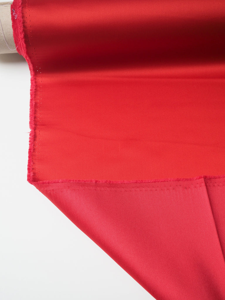 Vermillion Duchess Satin