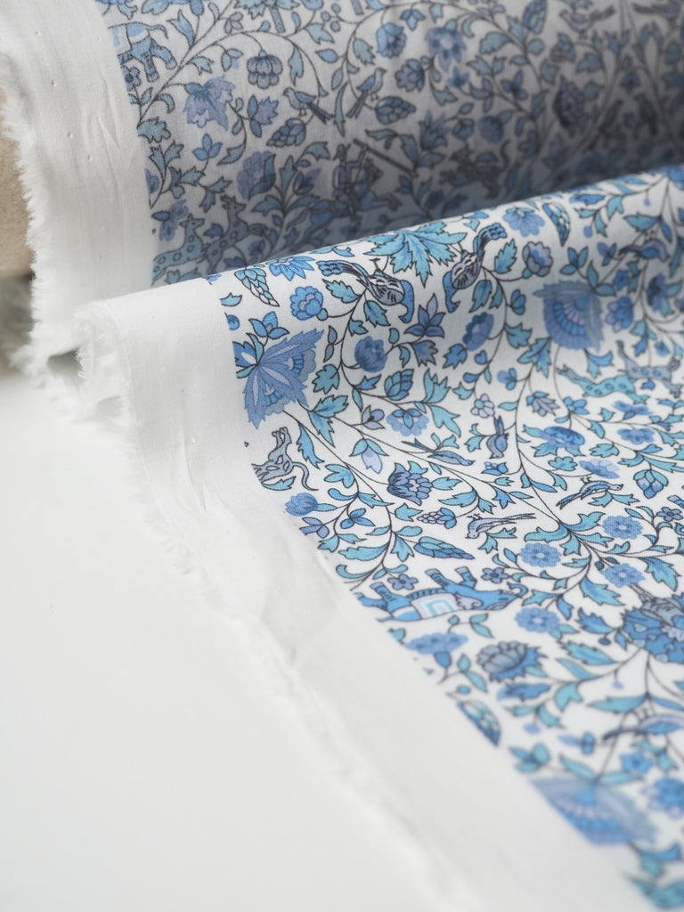 Liberty Blue Imran Tana Cotton Lawn