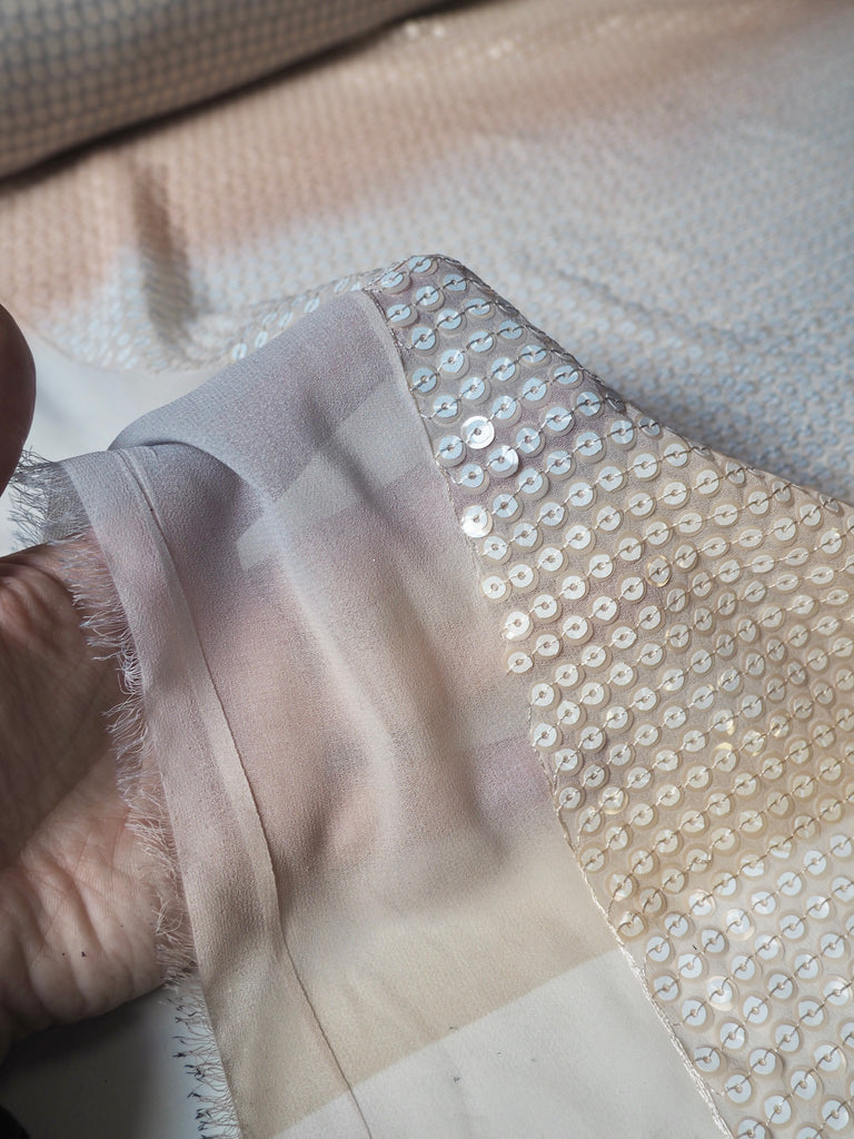 Ombre Sequin Chiffon