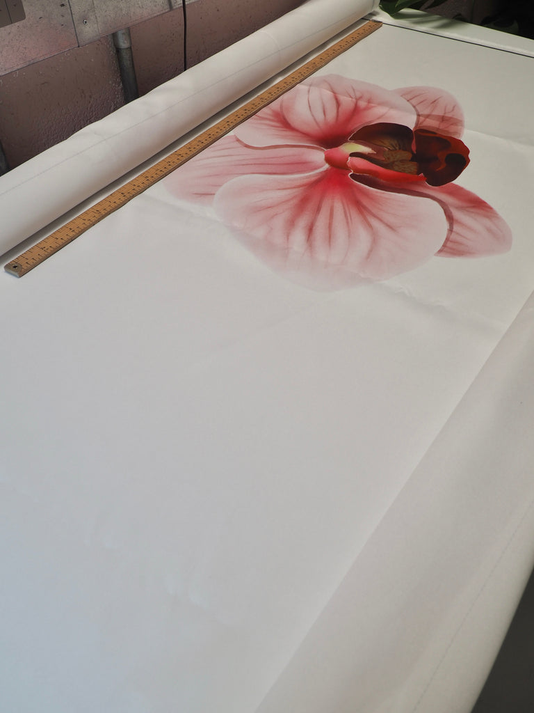 Floral Satin Twill Panels