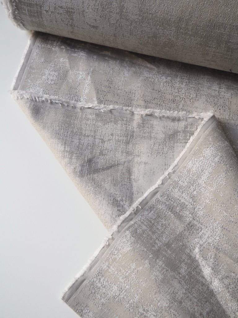 Silver Marl Furnishing Jacquard