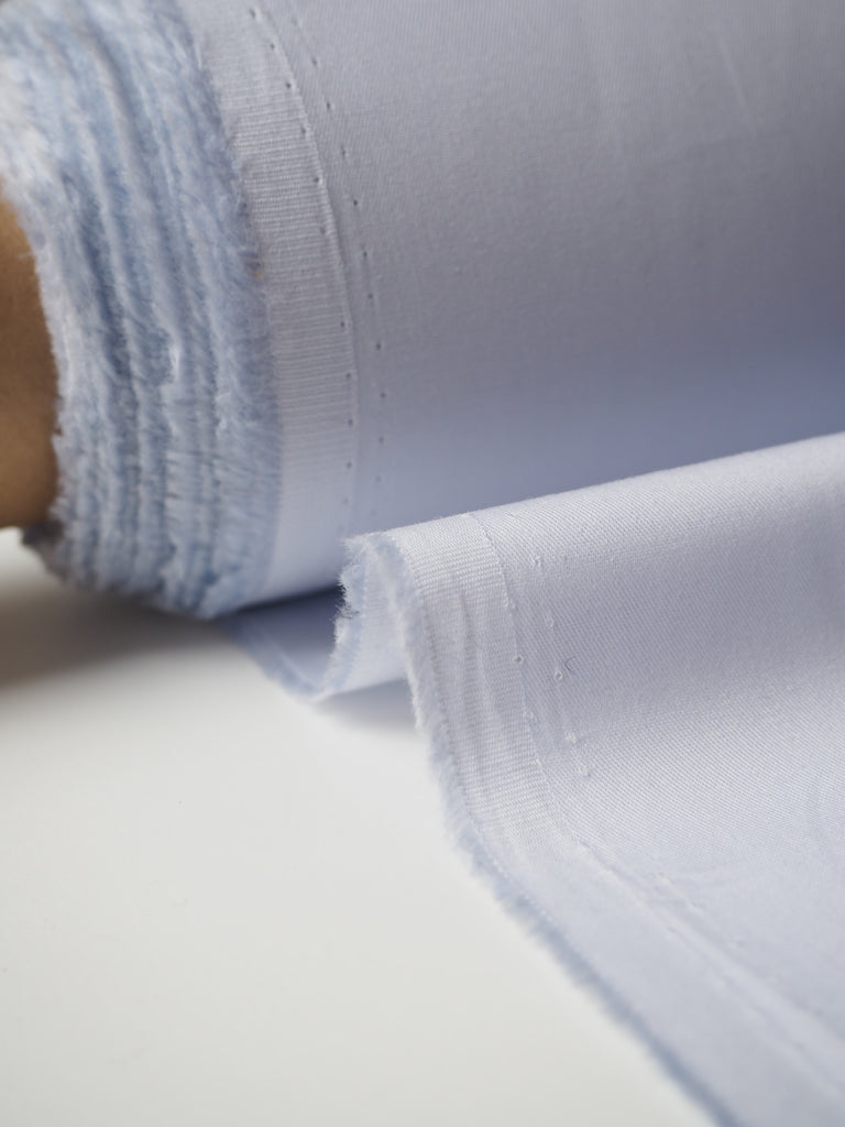 Pale Blue Cotton Twill