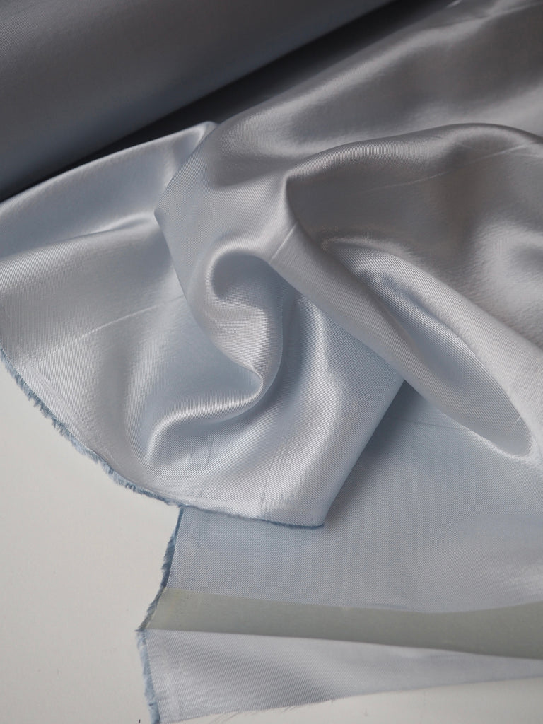 Pale Blue Viscose Twill Lining