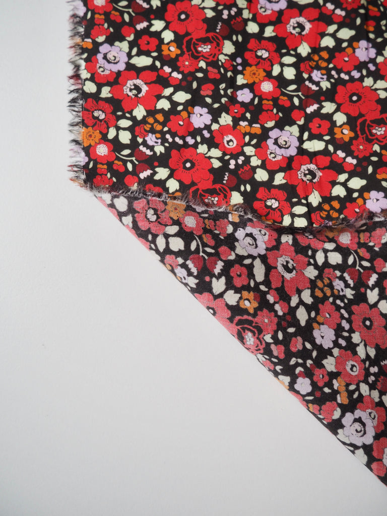 Liberty Red Betsy Tana Cotton Lawn
