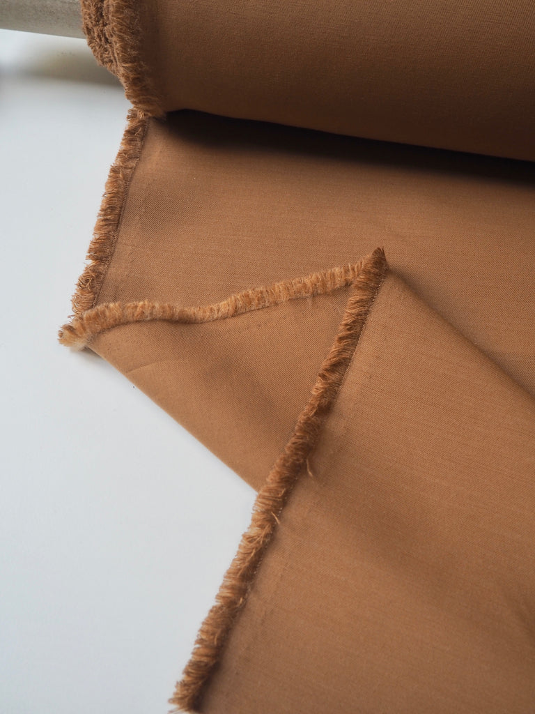 Caramel Double Wool Twill