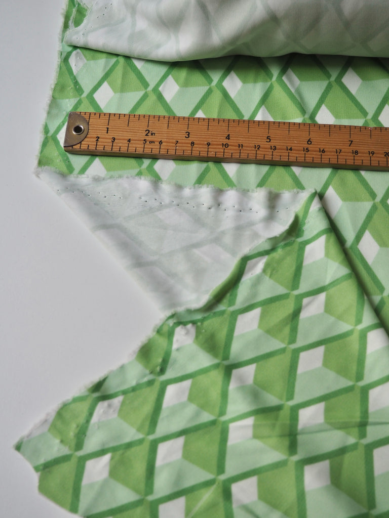 Green Diamond Viscose Jersey