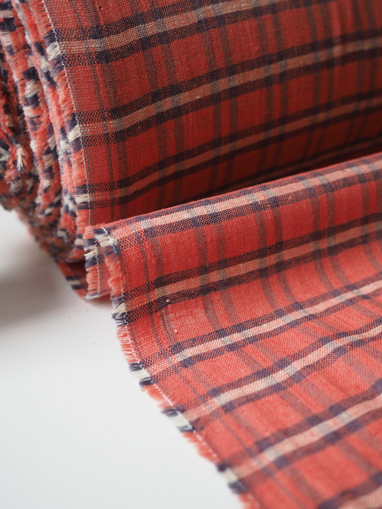 Salamander Check Cotton/Linen