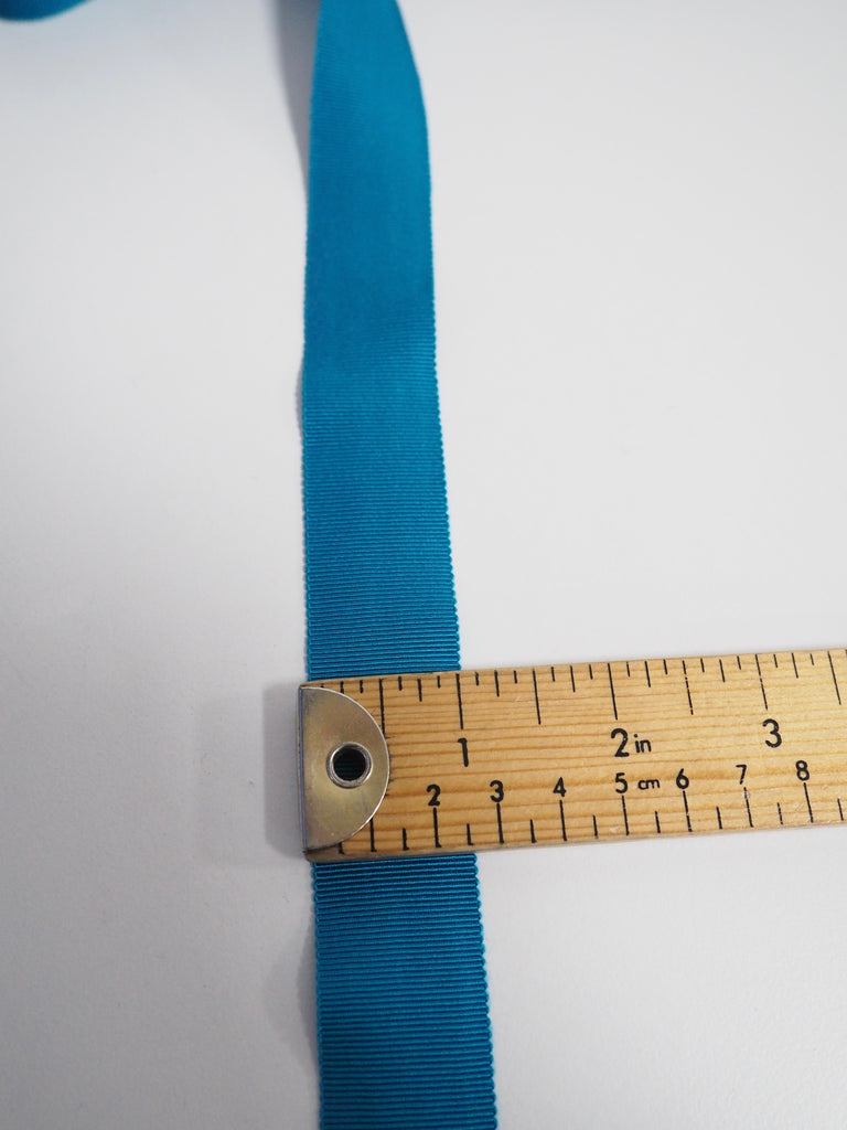 Shindo Turquoise Grosgrain Ribbon 25mm