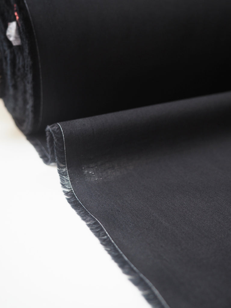 Black Lightweight Cotton