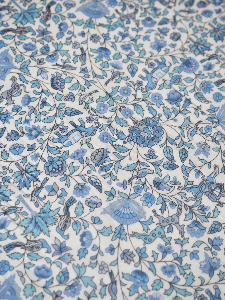 Liberty Blue Imran Tana Cotton Lawn