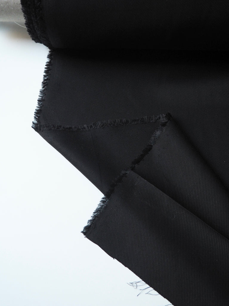 Black Tencel Twill