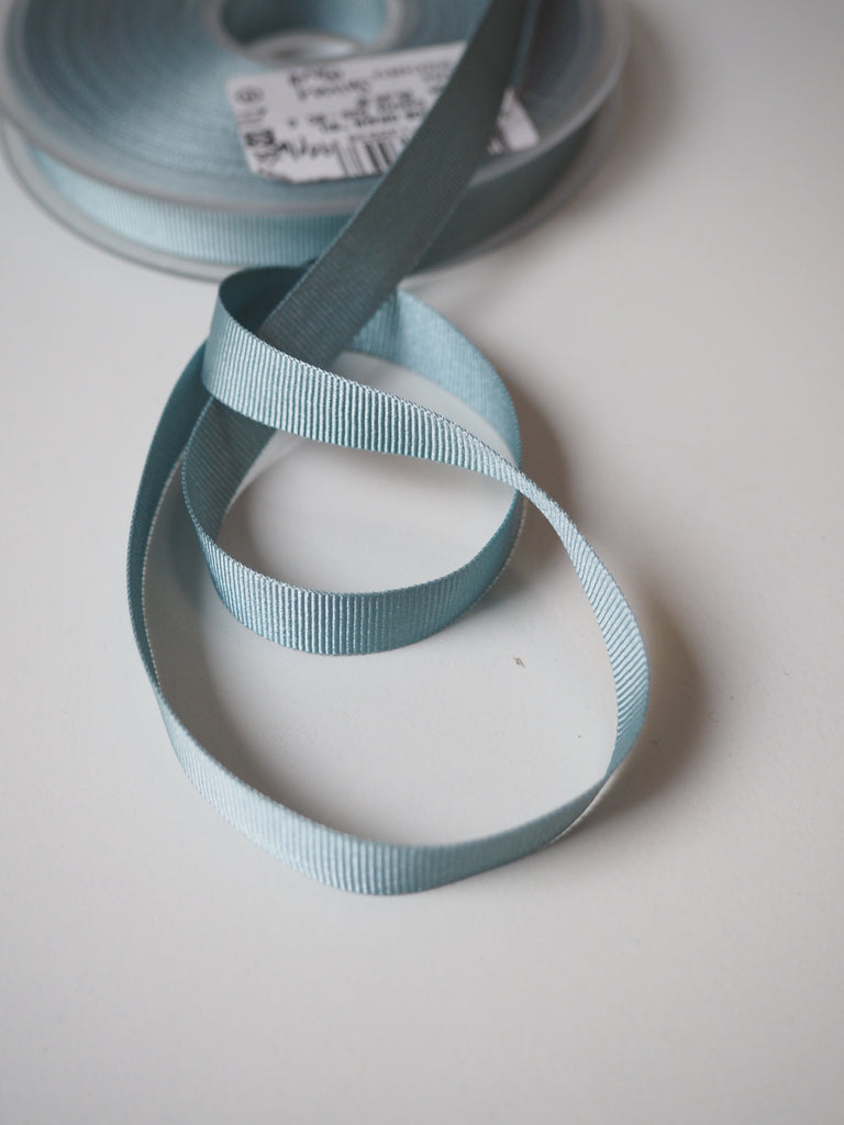 Shiny Blue Grosgrain Ribbon 10mm