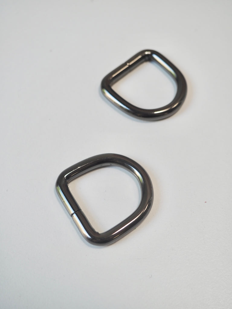 Gunmetal D-ring 36mm