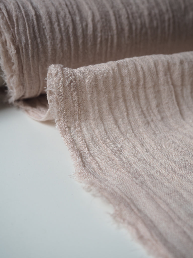 Blush Pink Cotton Cheesecloth