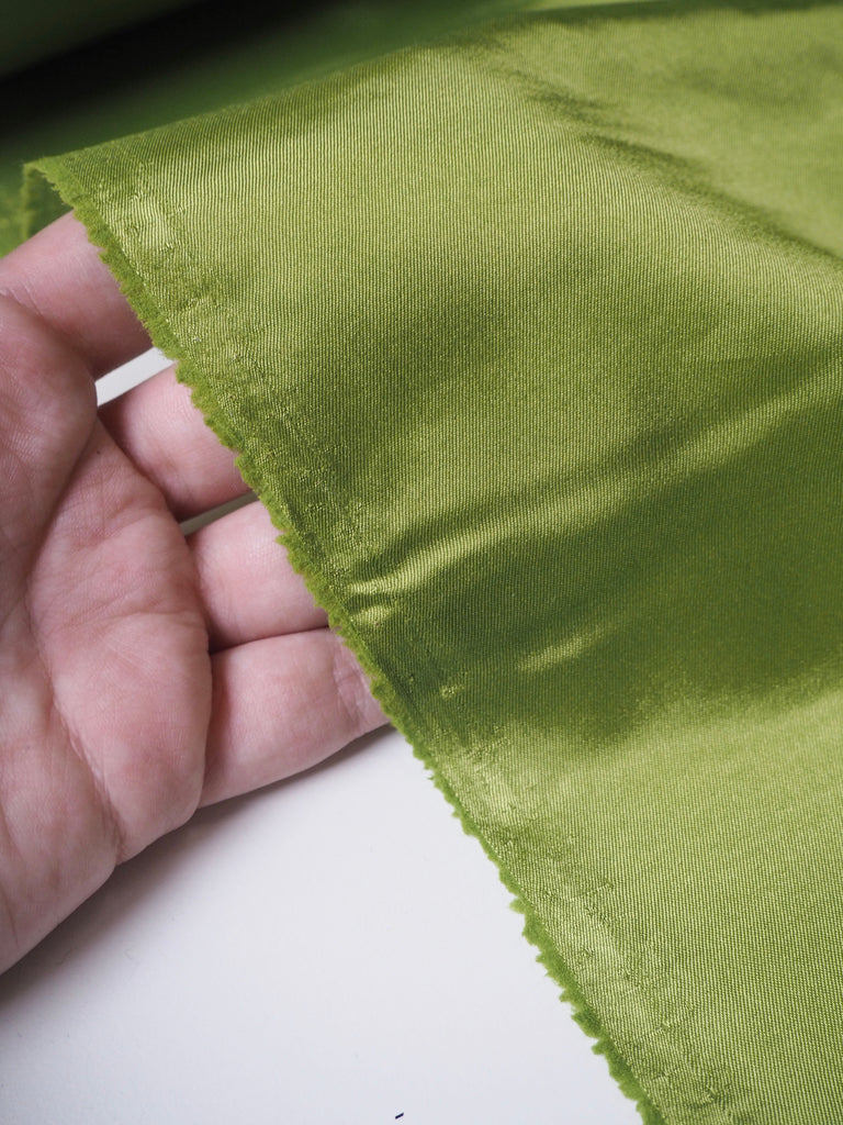 Avocado Viscose Satin Twill Lining