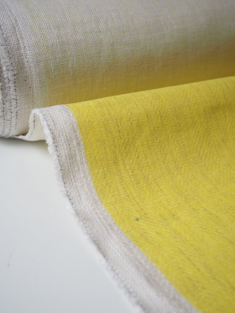 Electric Yellow Double Linen