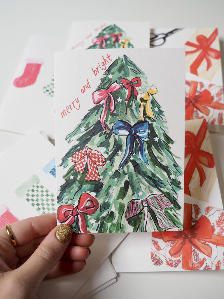 Charity Sewing Christmas Cards
