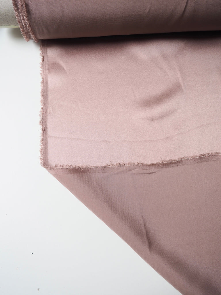 Dusky Rose Silk Charmeuse