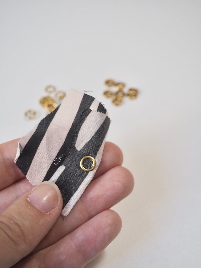 Small Gold Press Studs 8mm