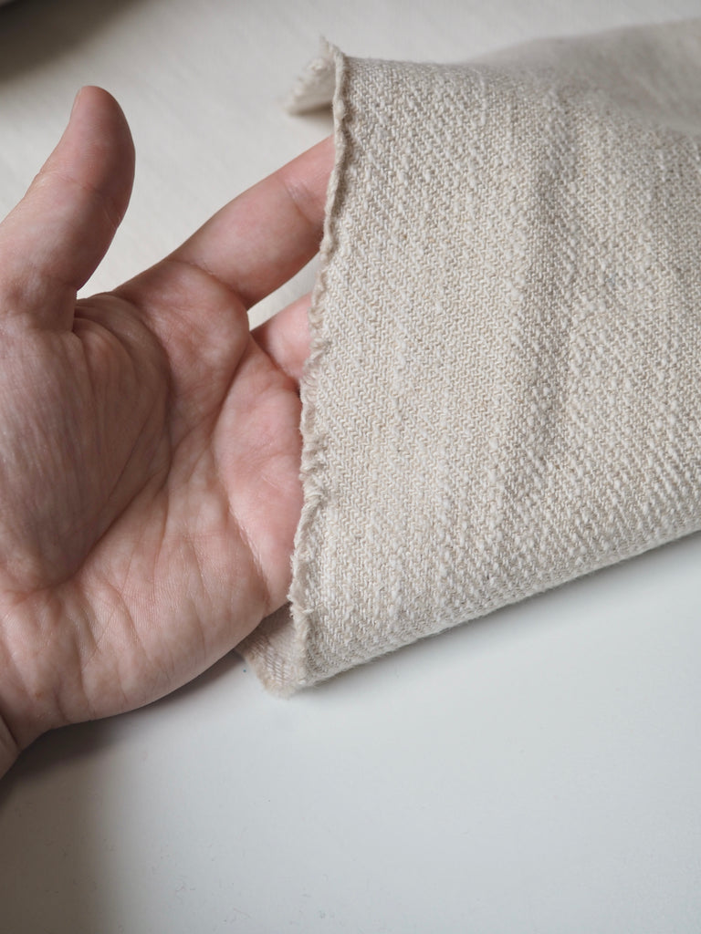 Natural Coated Cotton Twill