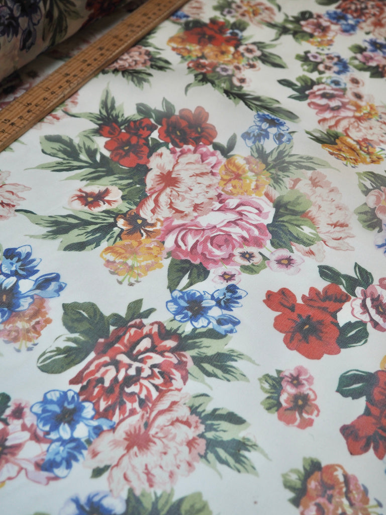 Aloha Floral Silk Organza