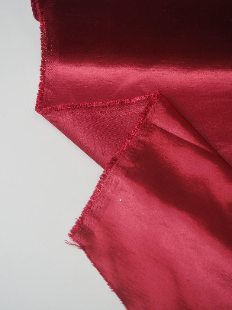 Ruby Worsted Satin