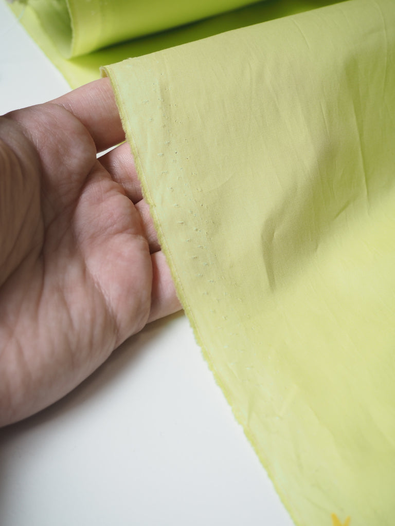 Lime Light Cotton Poplin