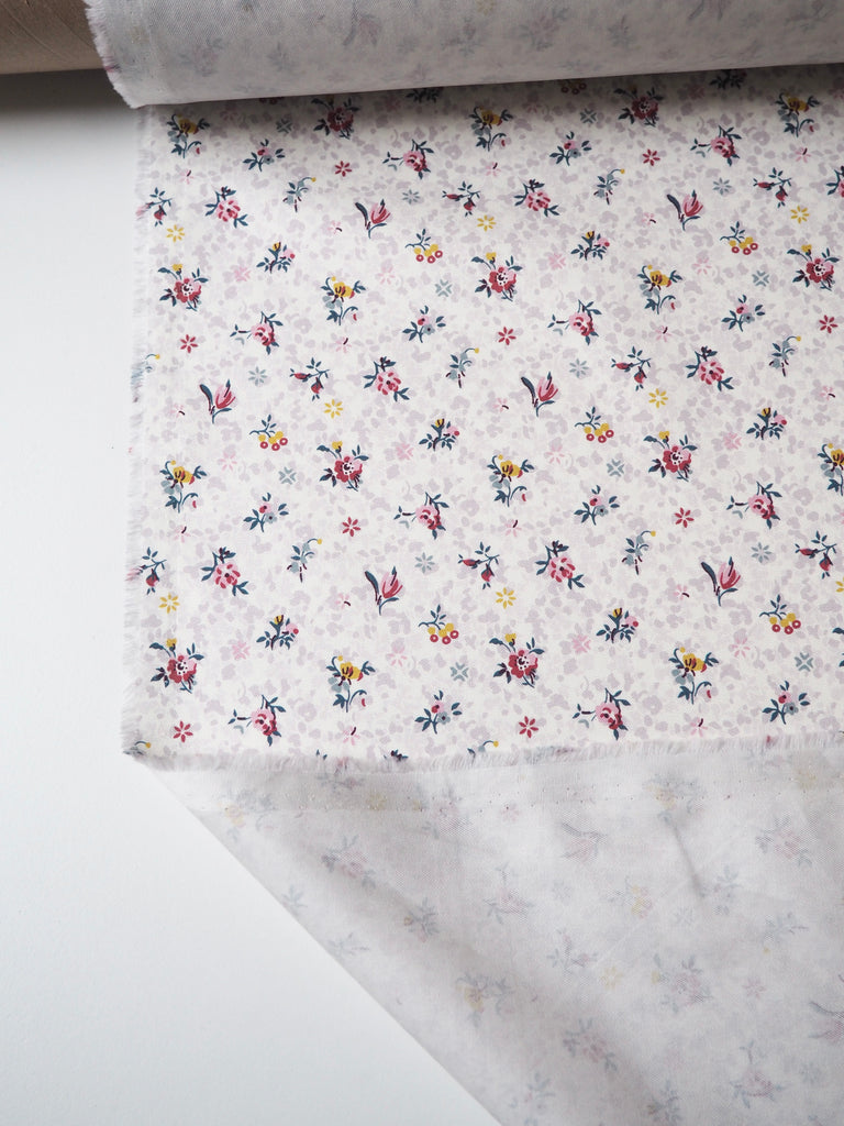 Liberty Pink Floral Cotton Twill