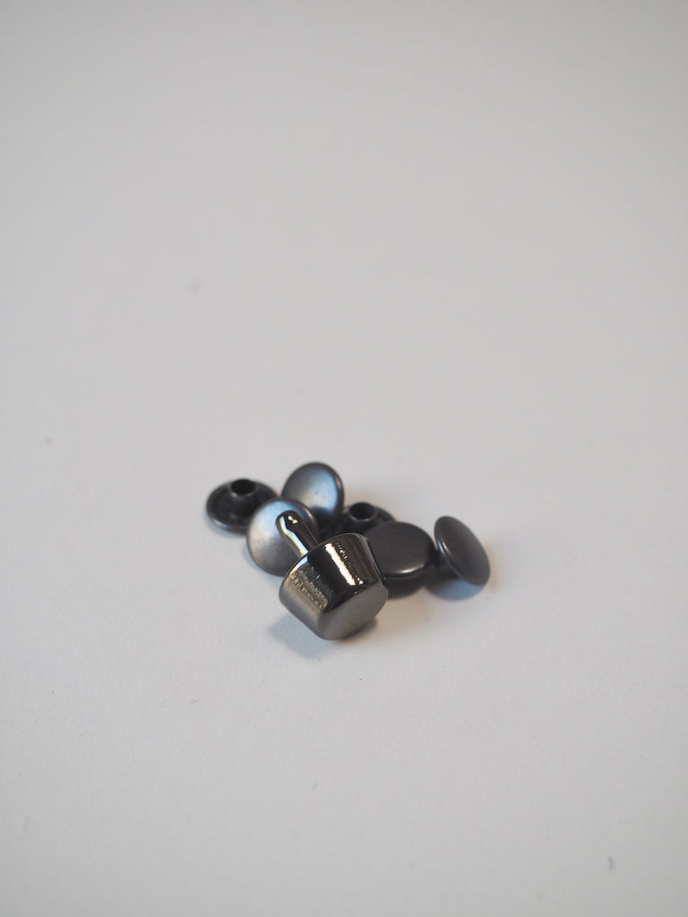 Gunmetal Chunky Studs 12mm