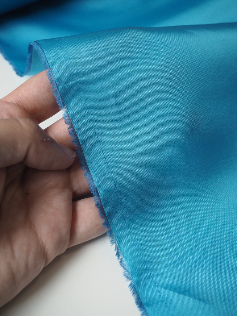 Aquamarine Viscose Satin Lining