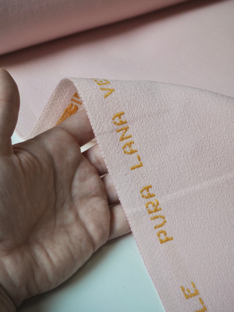 Ballet Pink Double Wool Crepe