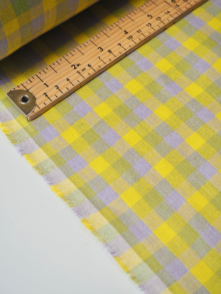 Zest Gingham Linen