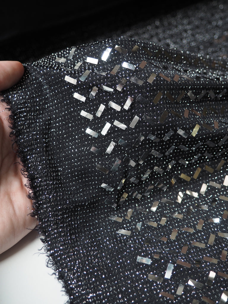 Silver Chevron Discoball Jersey