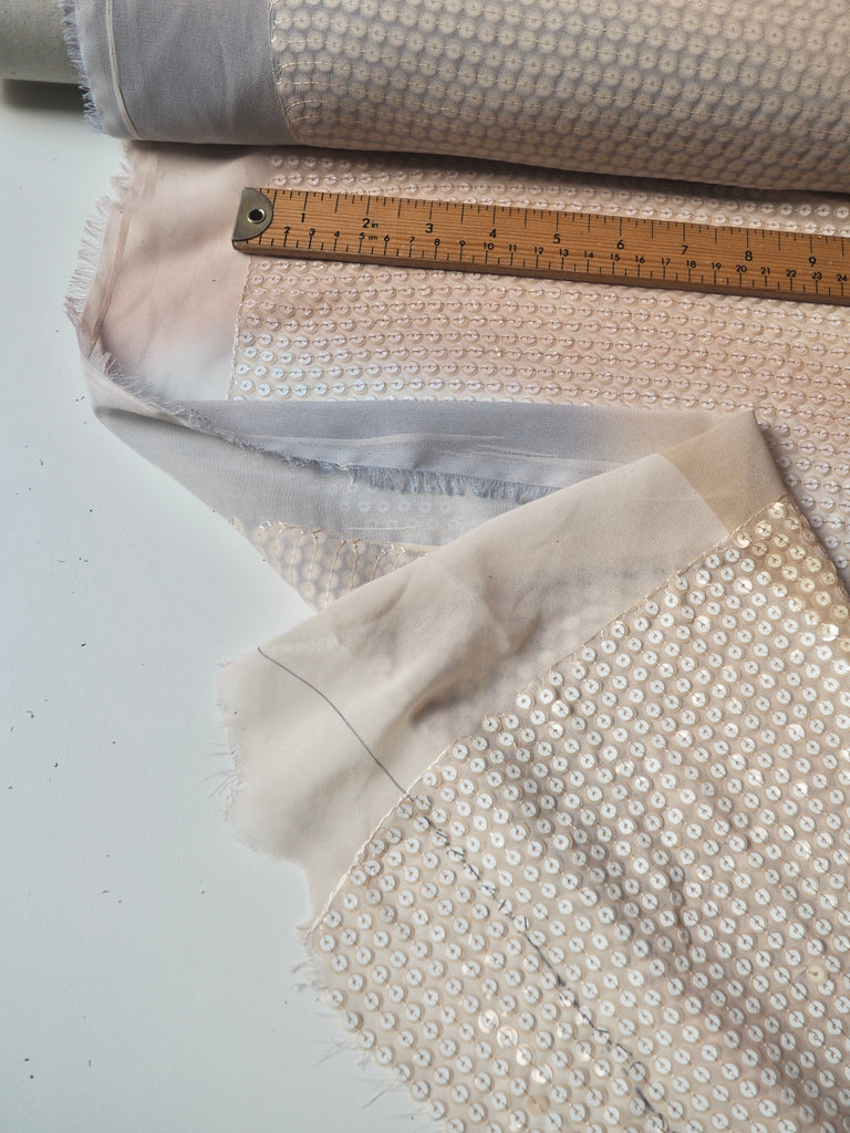 Ombre Sequin Chiffon