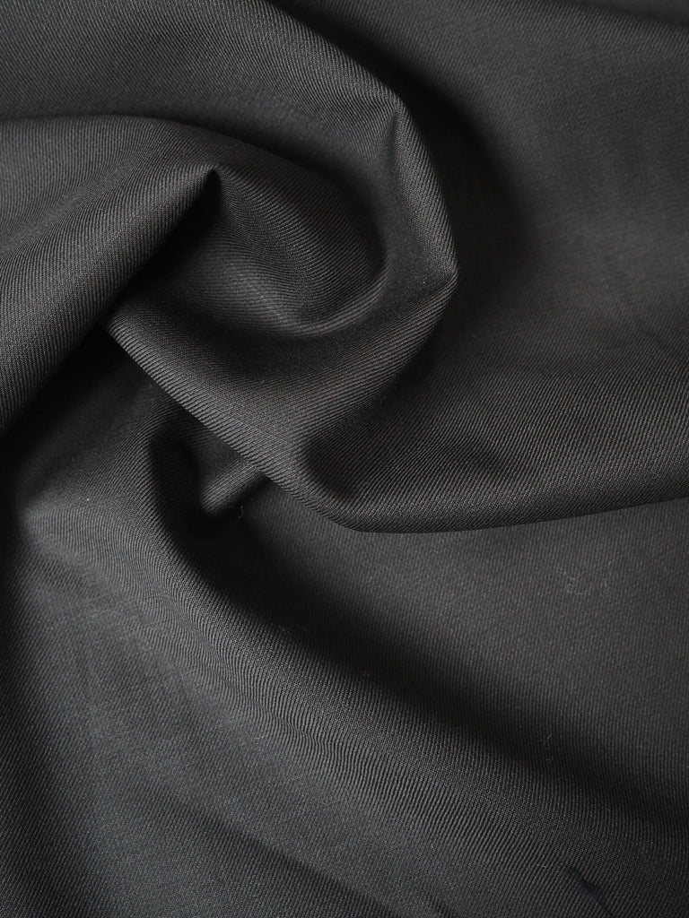 Storm Grey Wool + Cashmere Twill Super 120's