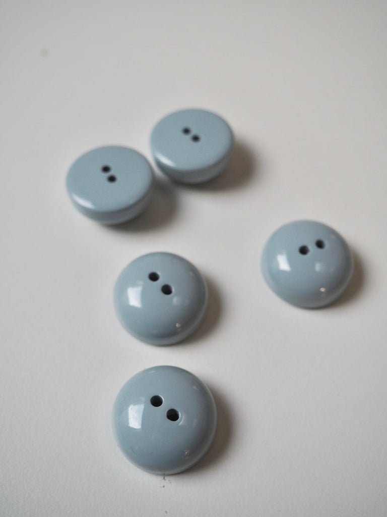 Powder Blue Dome Buttons 23mm/36L